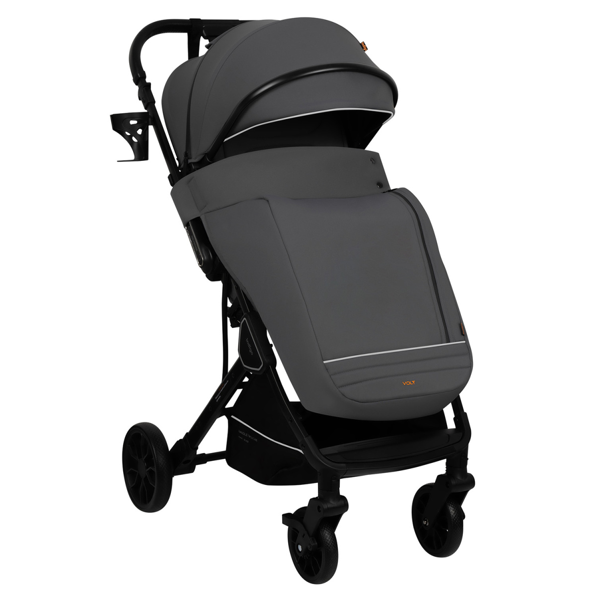 Коляска прогулочная Indigo VOLT темно-серый
