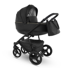 Коляска 2 в 1 Camarelo Tisso, TIS-07 (Черный)