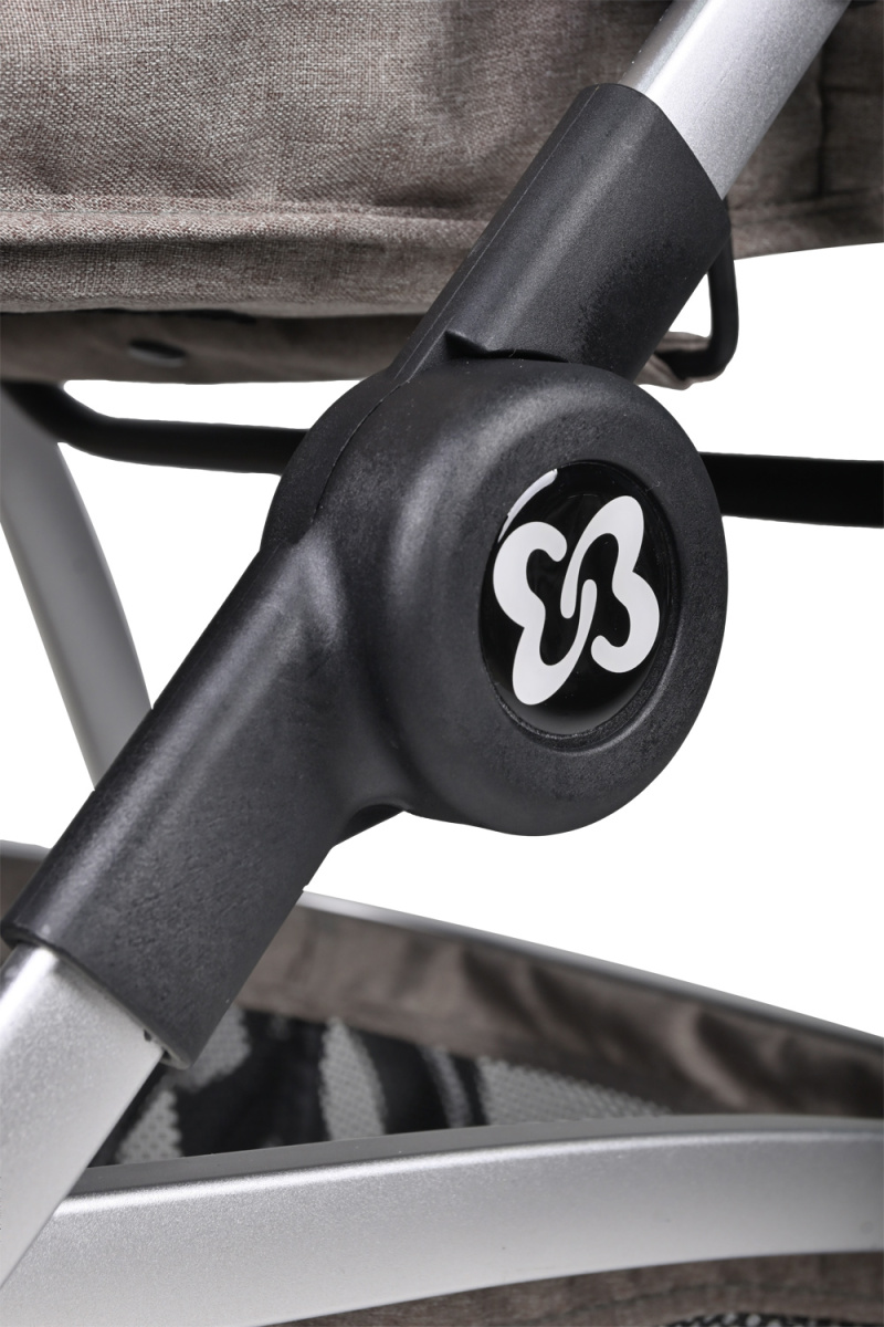 Коляска трансформер Farfello Pristina (Коричневый PS-14)