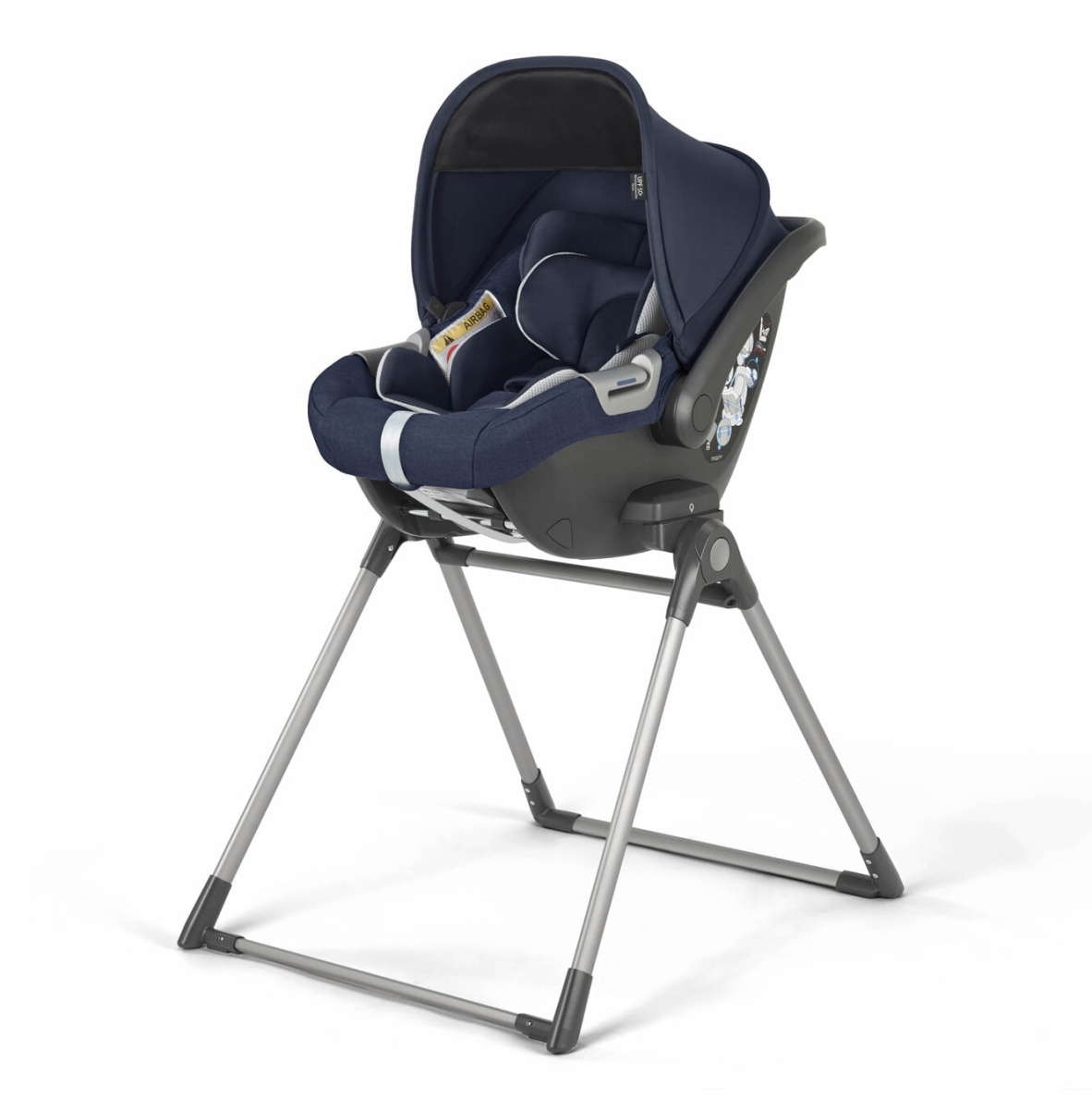 Коляска 3 в 1 Inglesina Aptica  с подставкой под люльку Stand Up,  Portland Blue