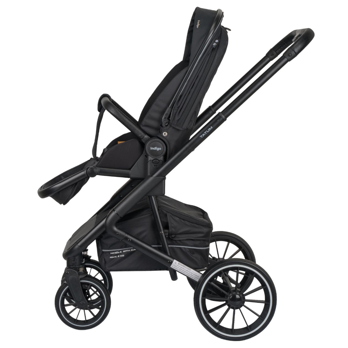 Коляска прогулочная Indigo TATUM черный