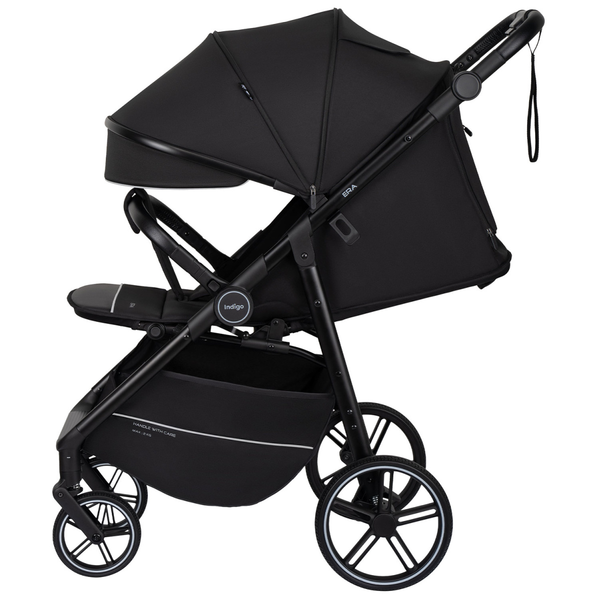 Коляска прогулочная Indigo ERA черный
