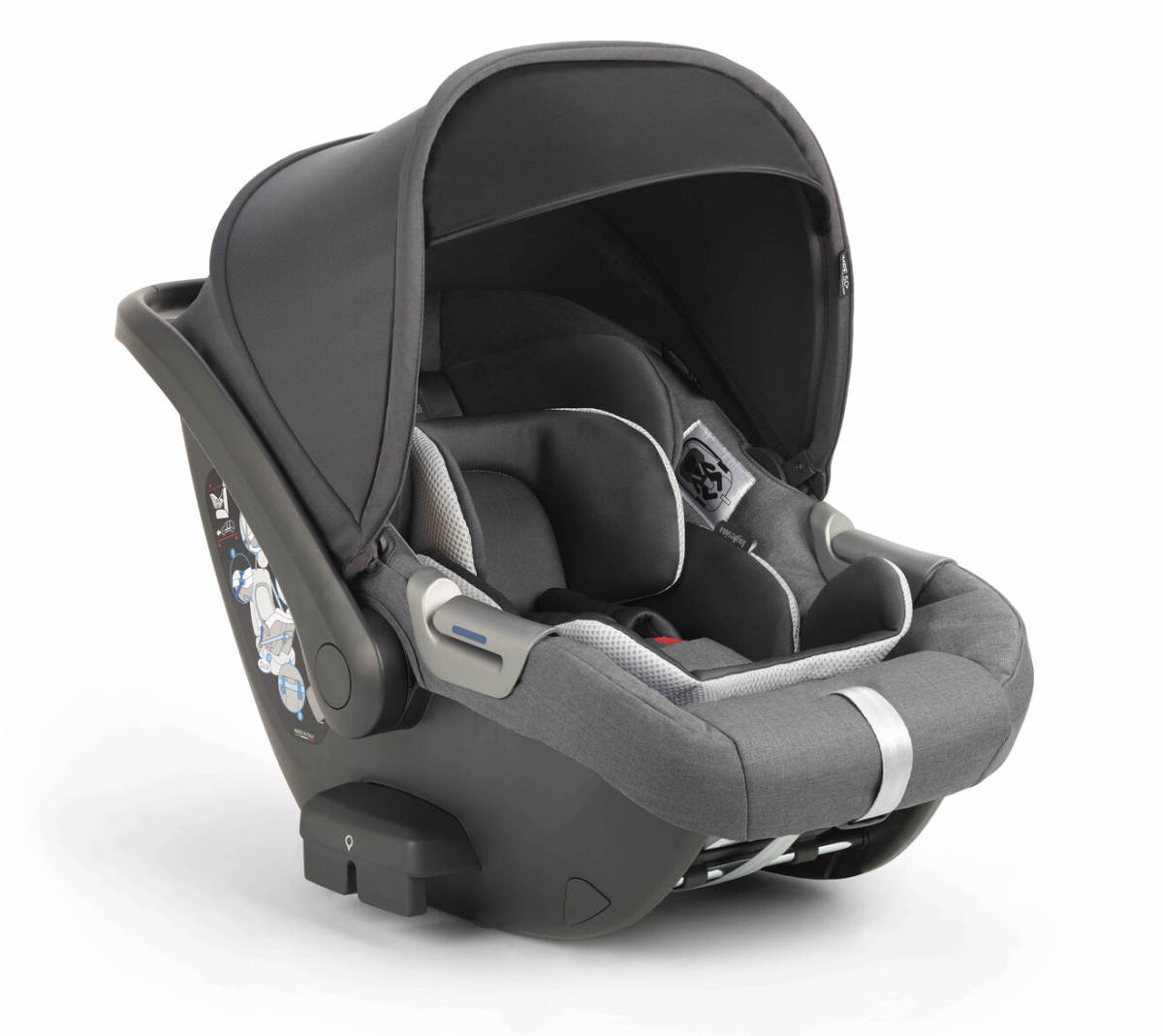 Коляска 3 в 1 Inglesina Aptica  с подставкой под люльку Stand Up, Kensington Grey