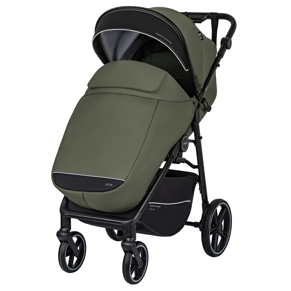 Коляска прогулочная Indigo ERA оливковый