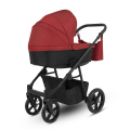 Коляска Camarelo Picco 2 в 1 красный меланж