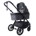 Коляска 2в1 Indigo TRION темно-серый