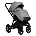 Коляска 2в1 Indigo SOLIO So 04 (св.серый)