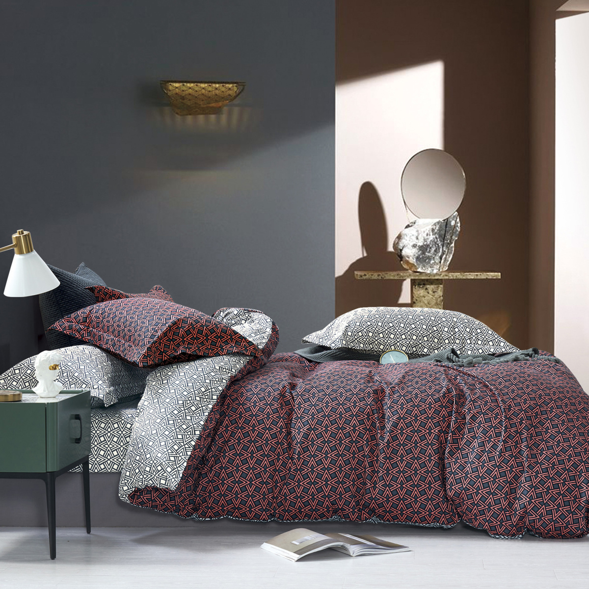 Постельное белье Tango Novella евро 4 наволочки TS04-X256 код1005