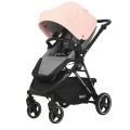 Коляска 2 в 1 Rant Neo серо-розовый