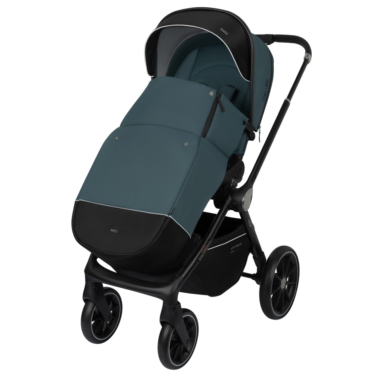 Коляска прогулочная Indigo GLOSS зелёный