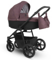 Коляска Camarelo Picco 2 в 1 гранатовый меланж