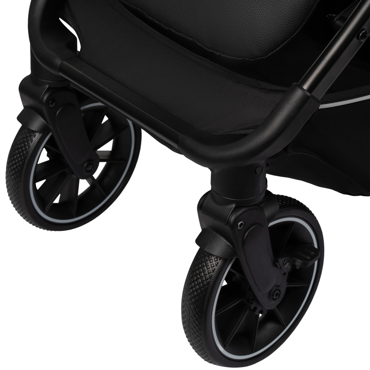 Коляска прогулочная Indigo Delta+ темно-серый