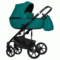 Коляска 2 в 1 Riko Basic Ozon Ecco 22 изумрудный