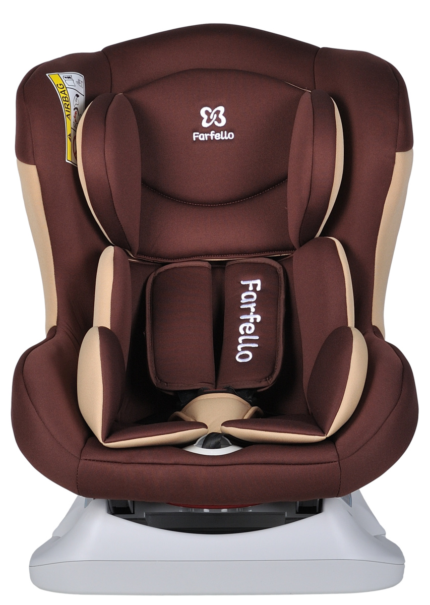 Автокресло детское Farfello GM0921 коричневый brown