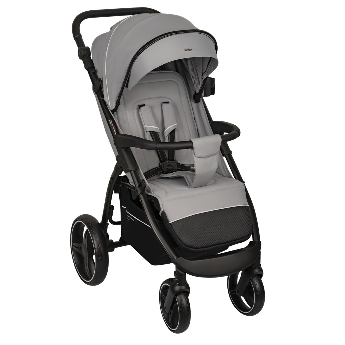 Коляска прогулочная Indigo EPICA XL светло-серый