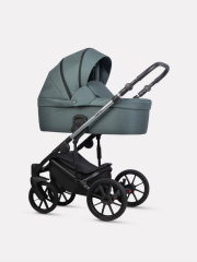 Коляска 2 в 1 Riko Nano Thermo Fabric 14 Dark sage