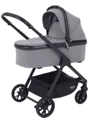 Коляска 2 в 1 MOWBaby MOVE MB401 Silver