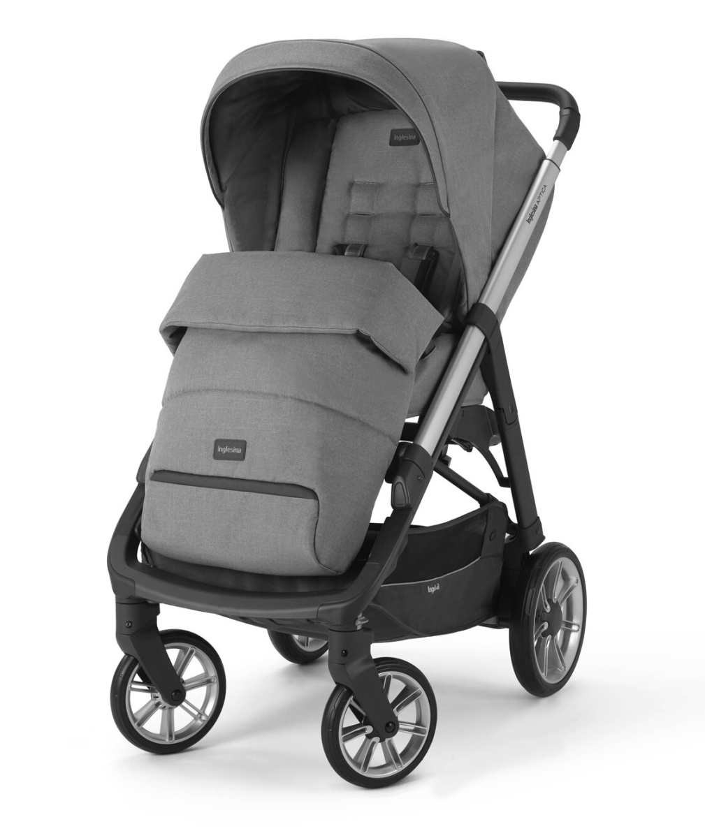 Коляска 2 в 1 Inglesina Aptica с подставкой под люльку Stand Up, Kensington Grey