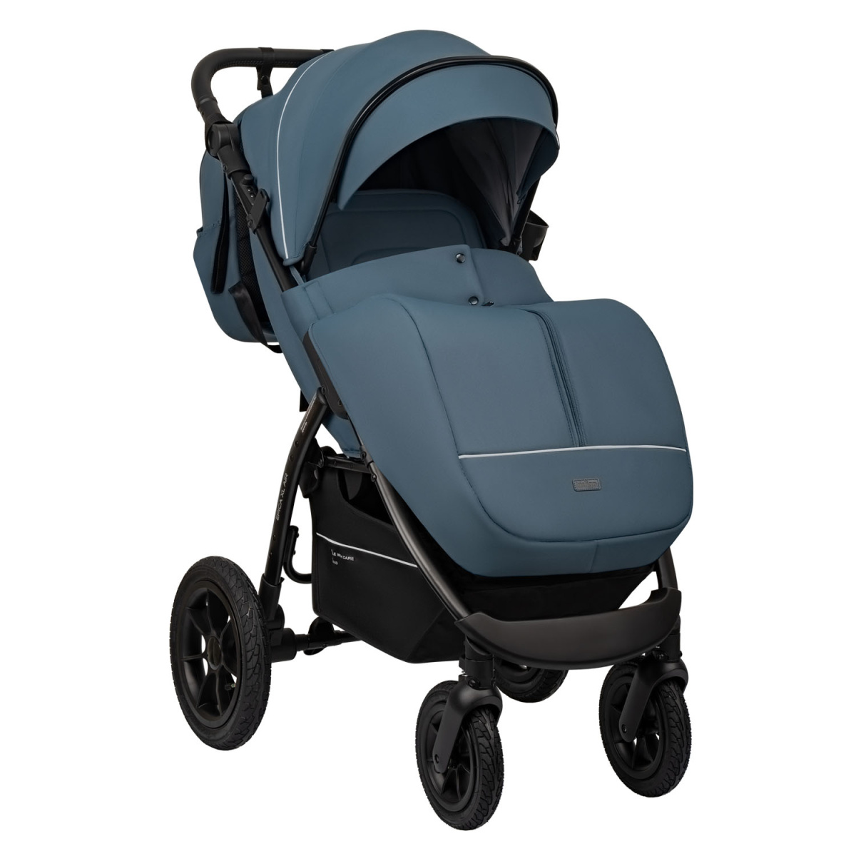 Коляска прогулочная Indigo EPICA XL AIR с сумкой синий