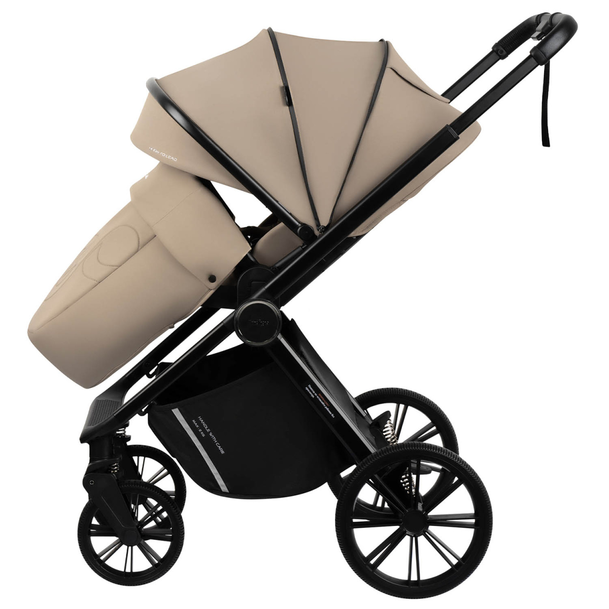 Коляска 2 в 1 Indigo STING бежевый