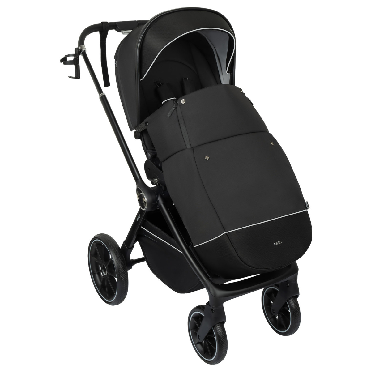 Коляска прогулочная Indigo GLOSS черный