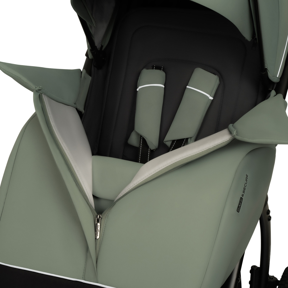 Коляска прогулочная Indigo EPICA SL, зеленый