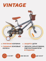 Велосипед двухколесный Rant Vintage серый