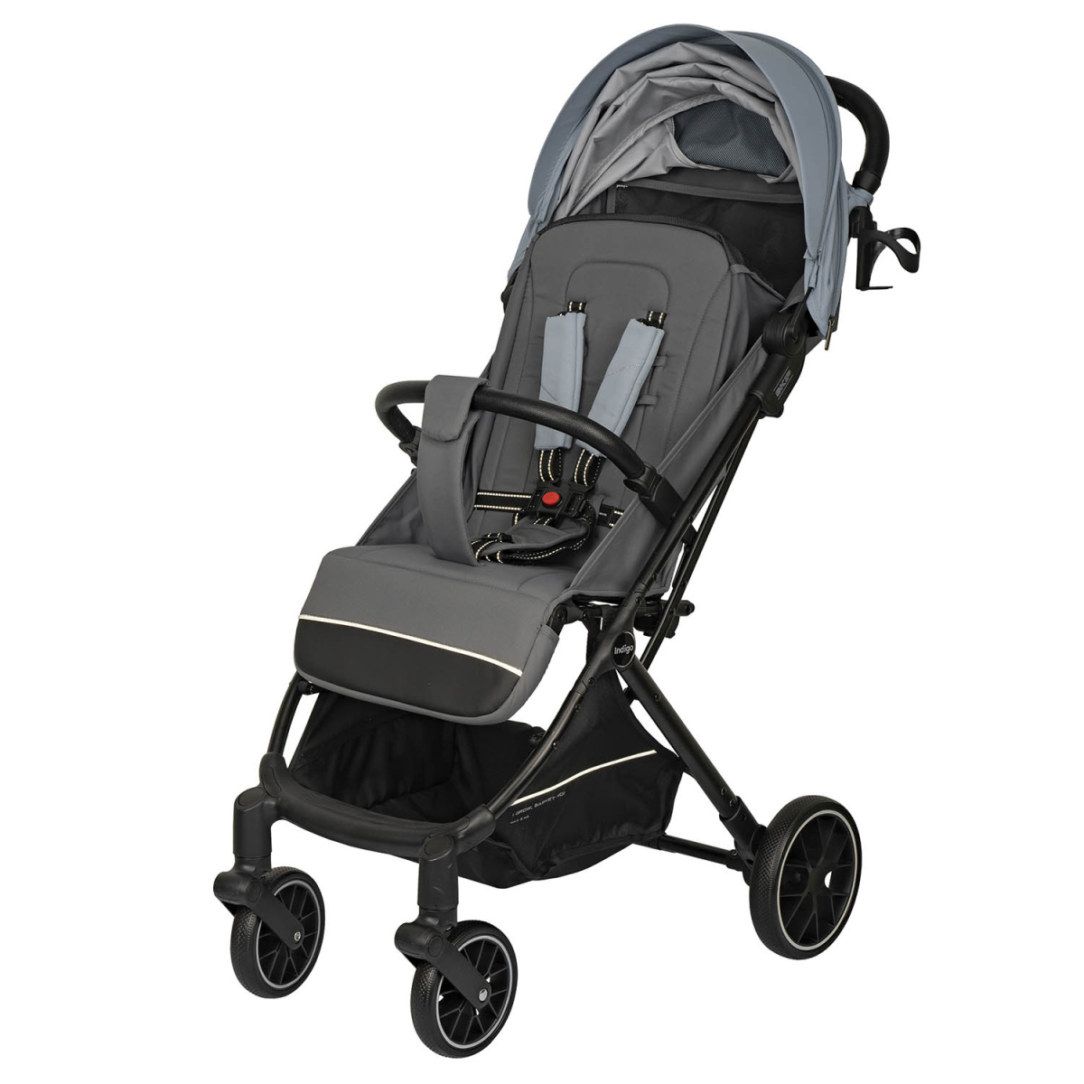 Коляска прогулочная Indigo SKIP голубой