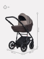 Коляска 2 в 1 RIKO BASIC PACCO 07 Mokka