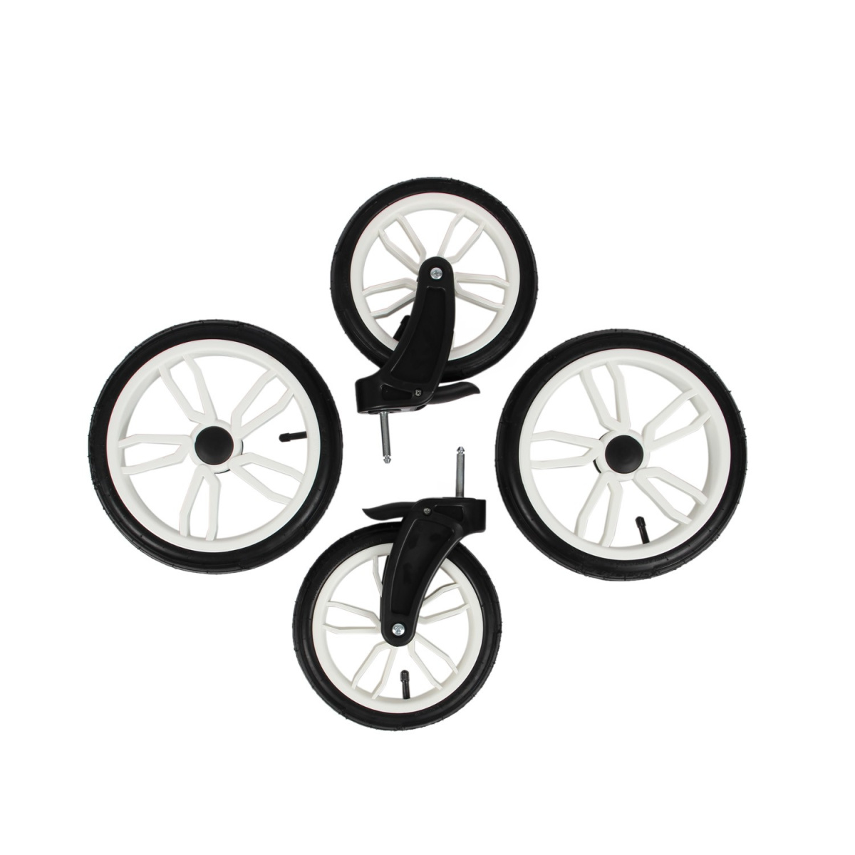 Коляска 2 в 1 Indigo Special, Is 01 (Белая кожа)