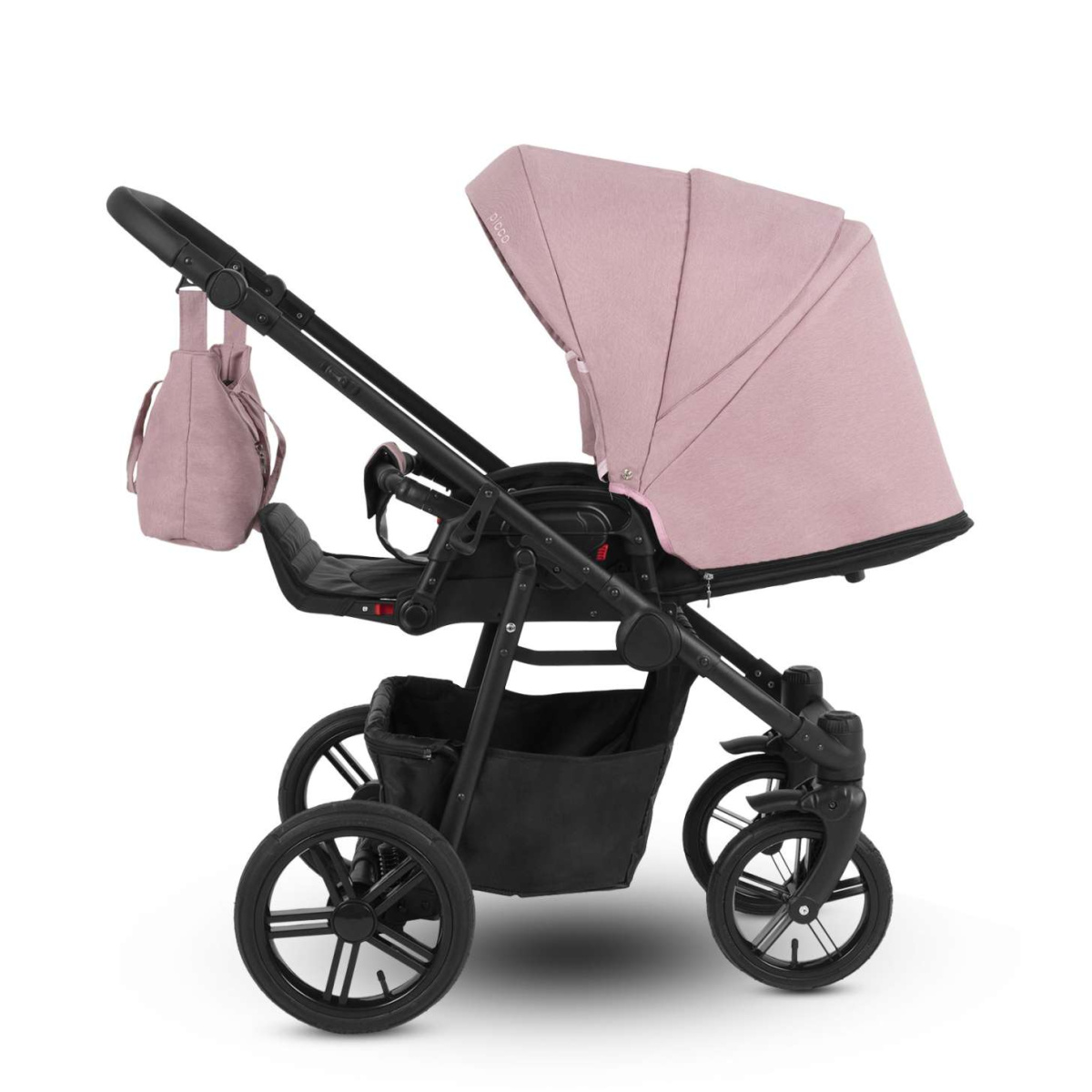Коляска Camarelo Picco 2 в 1 пудровый меланж