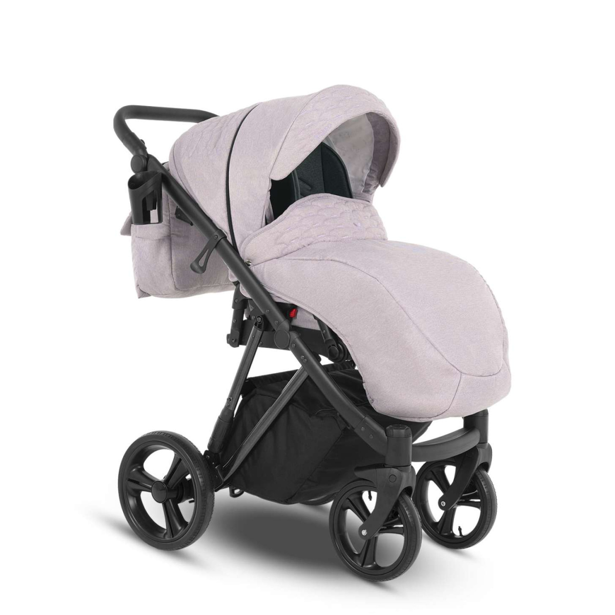 Коляска Camarelo Faro 2 в 1 пудровый меланж