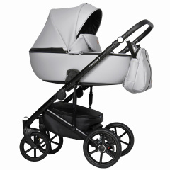 Коляска 2 в 1 Riko Basic Ozon 05 светло-серый