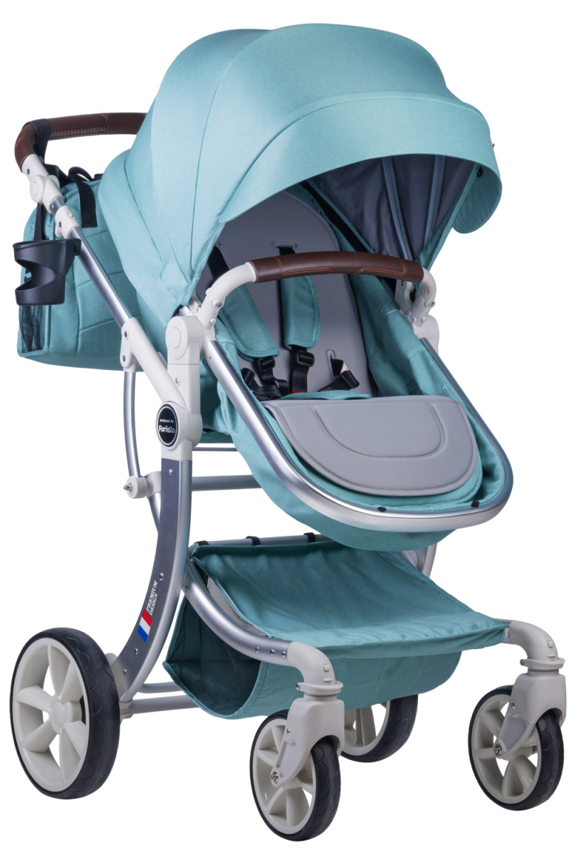 Коляска трансформер Farfello Aimile Original New Pearl (Мятный NDP-5)
