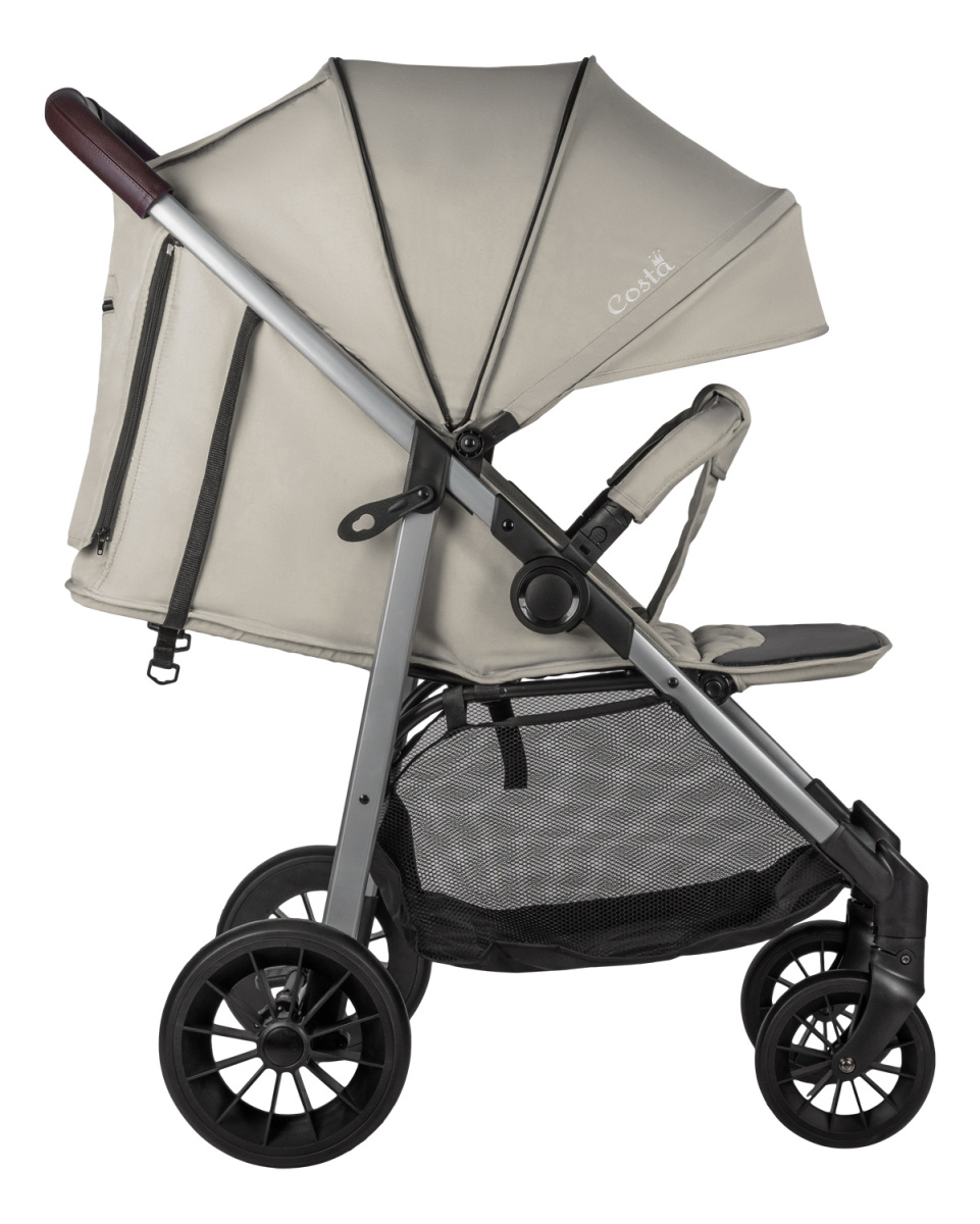 Коляска детская прогулочная Farfello COSTA Jenny + (Сливочная/Вuttercream)