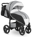 Прогулочная коляска Camarelo Elf белая рама светло-серый меланж