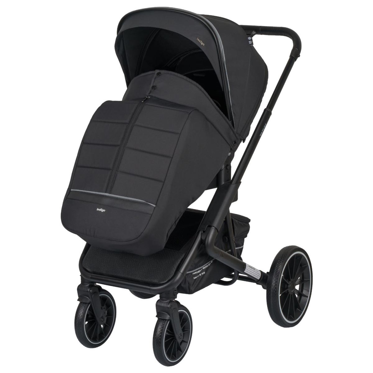 Коляска прогулочная Indigo TATUM черный
