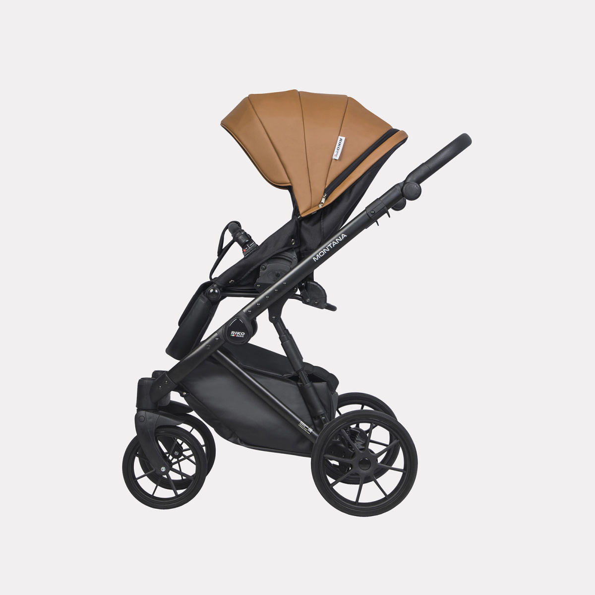 Коляска 3 в 1 Riko Basic Montana Ecco 18 CARAMEL