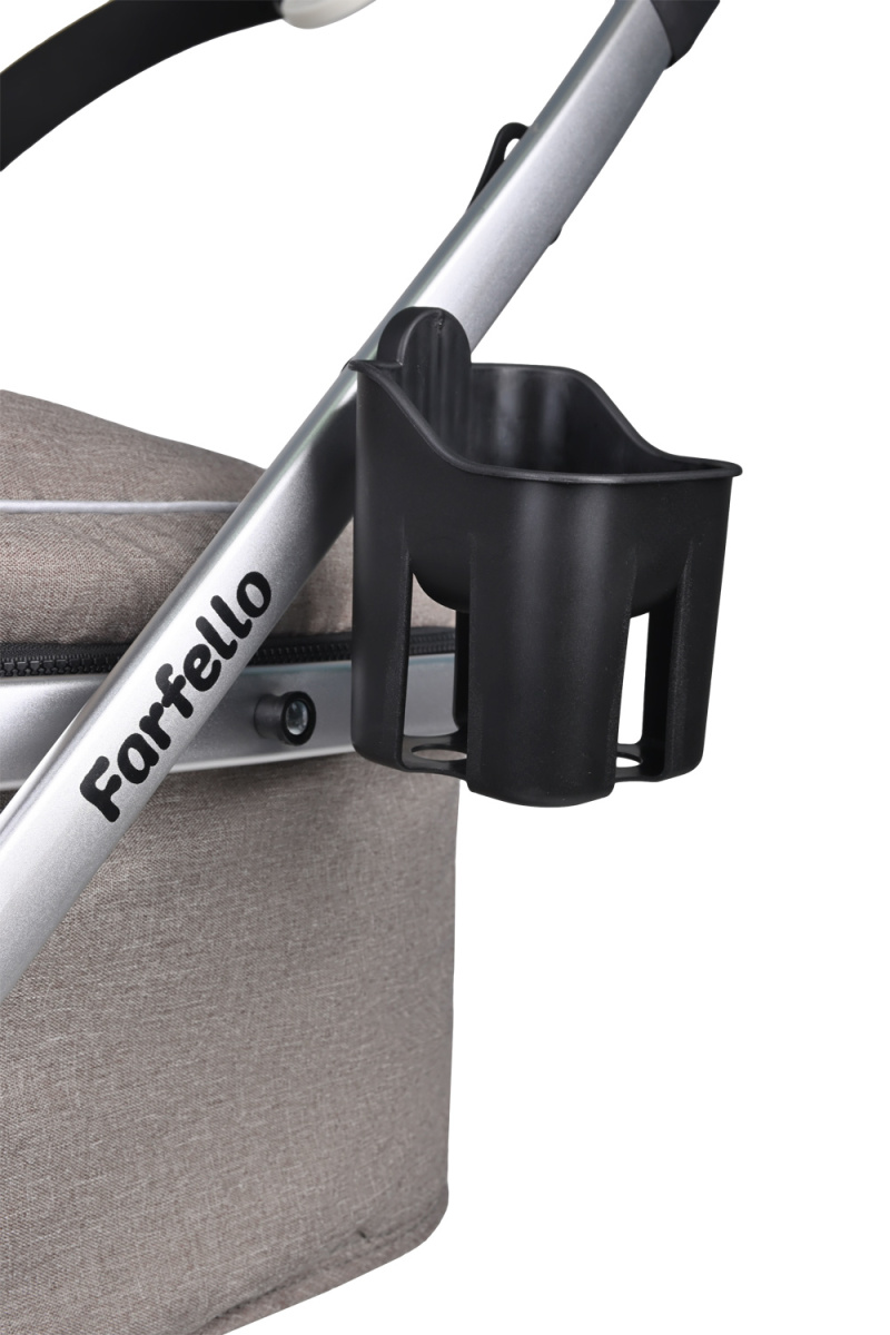 Коляска трансформер Farfello Pristina (Коричневый PS-14)