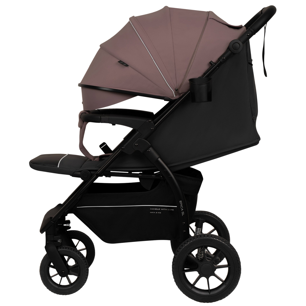 Коляска прогулочная Indigo EPICA SL, розовый