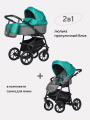 Коляска 2 в 1 Riko Basic Bella 03 мятный