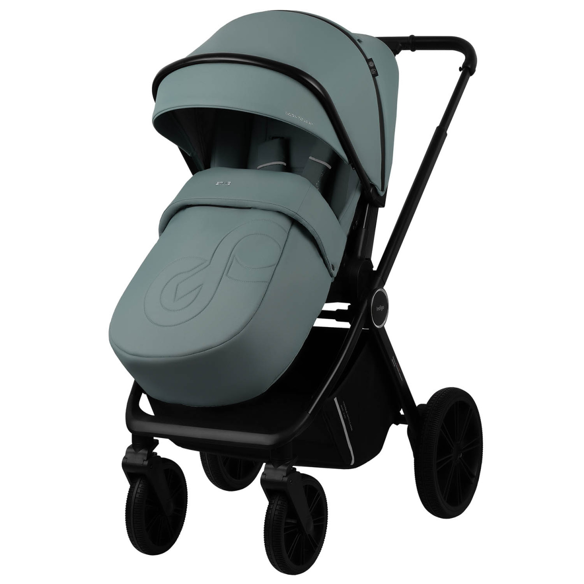 Коляска 2 в 1 Indigo STING зеленый