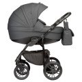 Коляска 2 в 1 Indigo Special, Is 09 (Темно-серая кожа)