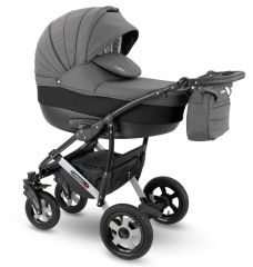 Коляска Camarelo Sevilla WXSE 3 в 1 темно-серый