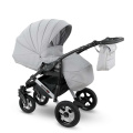 Коляска Camarelo Sevilla XSE 2 в 1 светло-серый