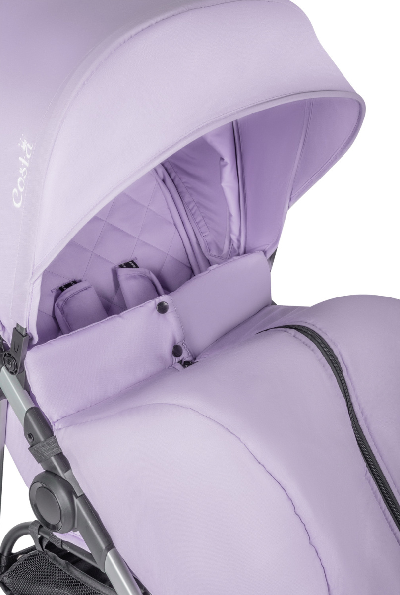 Коляска детская прогулочная Farfello COSTA Jenny + (Лавандовая/Lavender)