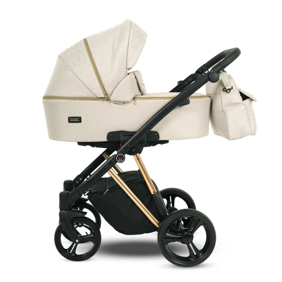 Коляска Camarelo Faro 3 в 1 светло-бежевый меланж