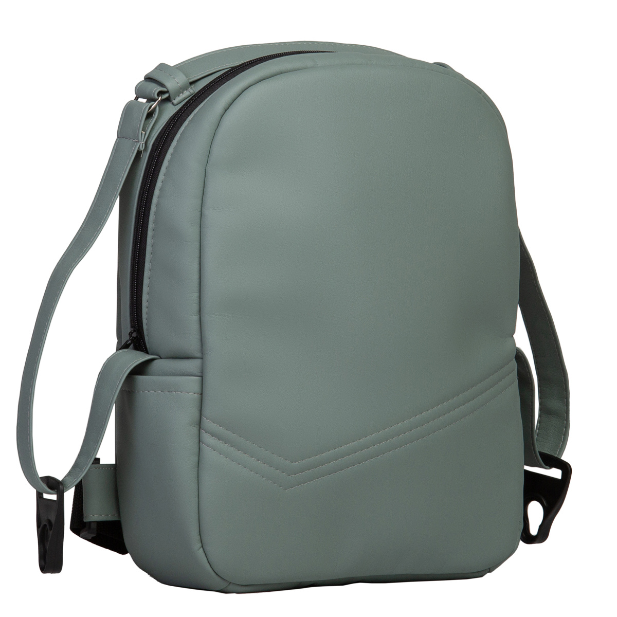 Коляска 2 в 1 Indigo MIO ECO Plus 14 - 03 (шалфей кожа)