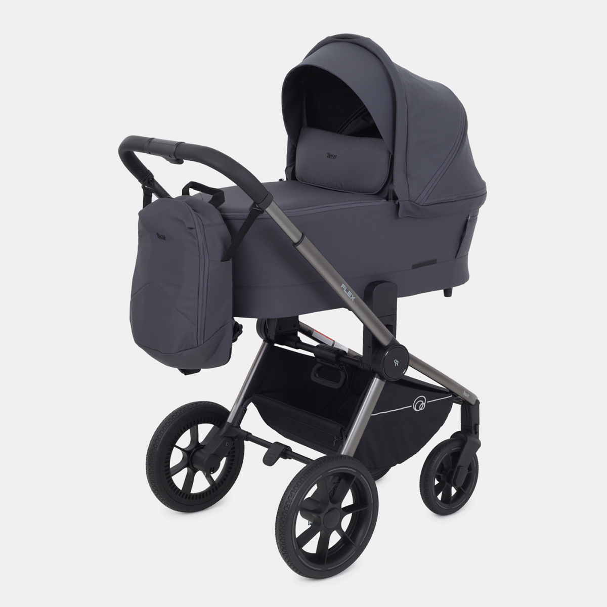 Коляска 3 в 1 RANT FLEX PRO 2023 RA075 GRAPHITE