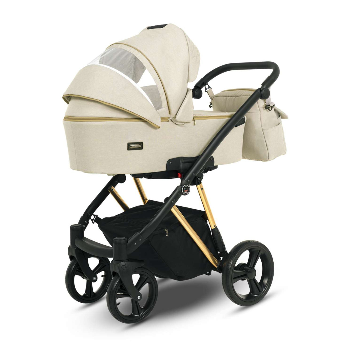 Коляска Camarelo Faro 3 в 1 светло-бежевый меланж